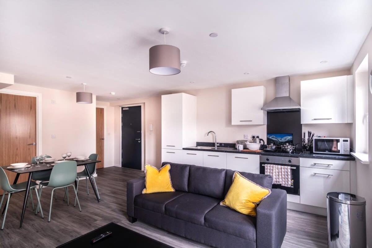 Modern & Spacious 2 Bed Apartment In Mánchester Exterior foto